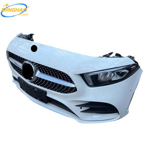 Encore Kit de carrosserie avec base arrière de phare pour Mercedes-Benz Classe A A45 <span class=keywords><strong>AMG</strong></span> W176 W177 Phares d'aile de capot-Plastique usagé - Product Image 6