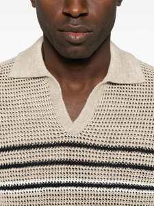 เสื้อโปโลผ้าฝ้ายแท้สำหรับผู้ชายเสื้อสเวตเตอร์แบบสวมหัวสำหรับฤดูร้อน100% แบบกำหนดเอง - Product Image 2