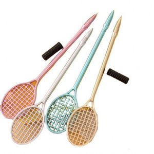 Kawaii Creative Metal Ballpoint <b>Pen</b> with logo Signature <b>Pen</b> Multicolor Badminton Racket-shaped Gel <b>Pens</b> for Gifting to Customers - Product Image 6