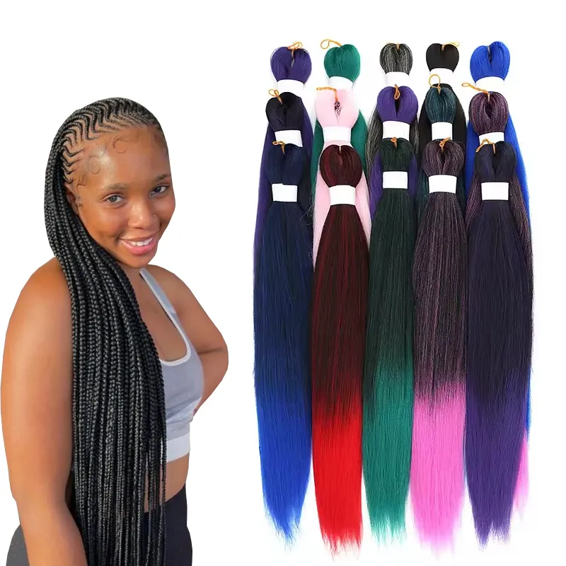 Nouvelle arrivée Expression tressage cheveux pré-étiré facile tresse extensions de cheveux Jumbo tressage cheveux