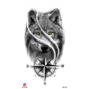 Tatuajes Temporales Realistas <span class=keywords><strong>de</strong></span> Calavera con Diseños Geométricos Atrevidos y Duraderos, Ideales para Festivales, Pegatinas <span class=keywords><strong>de</strong></span> Tatuaje para Media <span class=keywords><strong>Manga</strong></span> - Product Image 3