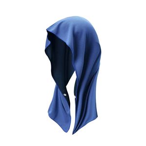 Serviette de sport rafraîchissante à séchage rapide, enveloppante pour le cou et le visage, couleur unie, en polyester, rectangulaire, pour adulte, avec technique tricotée, idéale pour les températures chaudes - Product Image 5