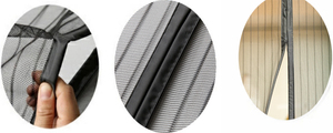 Modern Automatic Closing Magnetic <strong>Door</strong> Window Screen <strong>Door</strong> Curtains <strong>Netting</strong> for Home Building Apartment - Product Image 4