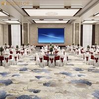 Personnalisé Bonne Qualité Design Moderne Salle De Banquet Axminster Tapis Lobby Mur à Mur Tapis Chambre D'hôtel pour Hôtel 5 Étoiles