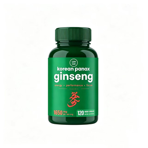 แคปซูลโสม OEM ODM แบรนด์ส่วนตัว เพิ่มพลังงานสำหรับผู้ใหญ่ รสเบอร์รี่รวม - Product Image 2