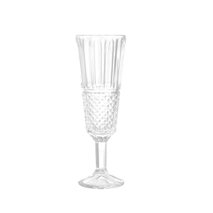 Classic Customized Vintage Glass <b>Wine</b> <b>Goblet</b> Ribbed <b>Wine</b> Glass Clear Drinking Cup for Wedding Party <b>Wine</b> Drinking - Product Image 1