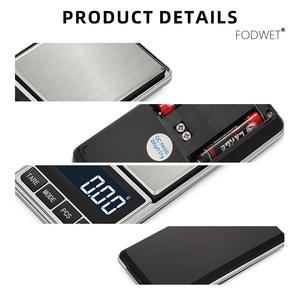 Digitale digitale ad alta precisione digitale gioielli da tasca elettronica Mini <span class=keywords><strong>scala</strong></span> di gioielli grigio bilancia del diamante di pesatura - Product Image 2