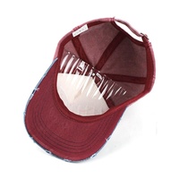 Gorra de Béisbol Personalizada al por Mayor para Deportes al Aire Libre, Estilo Dad Hat de 5 Paneles con Parche, Ajustable