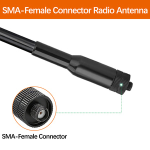 Antenne télescopique CB 27 MHz ABBREE SMA-Femelle pour talkie-walkie Baofeng Quansheng UV-K5 <span class=keywords><strong>Iradio</strong></span> Radtel - Product Image 3