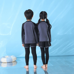 Boys Surf Suit Kids Rash Guard Quick Dry Swimwear Cardigan <b>Surfing</b> Suit UPF 50+ Sun Protection Summer Beach Shirt - Product Image 3