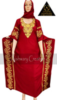 Abaya Kaftan en dentelle de style marocain pour femme de grande taille XXL au design arabe de Dubaï pour robe de bal avec foulard