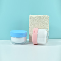 Pot à crème pour le visage en PET personnalisé de 250 g et 300 g, avec couvercle à vis, pince à épiler, emballage hygiénique pour soins de la peau, conteneur en plastique transparent à double couche pour gel