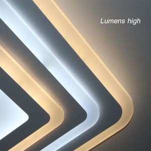 Gran oferta, lámpara de techo Led moderna, lámpara de fuegos artificiales de sombra blanca para el hogar, sala de estar y dormitorio, iluminación - Product Image 5