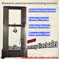 Equipo de Prueba Universal de Laboratorio con 1 Año de Garantía, Máquina de Ensayo de Tracción Electrónica Personalizada con Control por Computadora