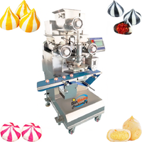 Machine automatique à boulettes de poisson bicolores de Shanghai, avec moteur intégré, pour la fabrication de boulettes de viande farcies