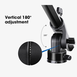 3/8 pouces Caméra Trépied Boom Arm Extension Bras Horizontal Trépied Bras <span class=keywords><strong>pour</strong></span> Studio En Plein Air <span class=keywords><strong>Macro</strong></span> Frais Généraux Photographie - Product Image 4