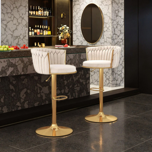 Alinunu bán buôn có thể điều chỉnh kim loại thanh cao Phân thương mại thanh ghế-quán rượu Bistro phân nhiệm vụ nặng nề Thiết kế bền - Product Image 2
