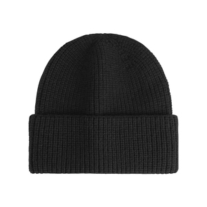 Hot Bán Thêu Tùy Chỉnh Khuyến Mại Beanie Acrylic Dệt Kim <span class=keywords><strong>Hat</strong></span> Chất Lượng Cao Gân Đan Còng Mùa Đông Dệt Kim Beanie - Product Image 6