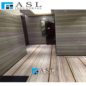 Mármol Blanco con diseño de vetas de grano recto, azulejos de líneas rectas de cristal, color gris - Product Image 5