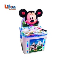 Machine de jeu d'arcade d'intérieur pour enfants, à monnayeur, type Whack-a-Mole, pour centre de jeux