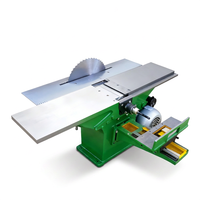 Machine à planer le bois multifonctionnelle monophasée 220V avec scie à table, jointeur, mortaiseuse, coupe-bois