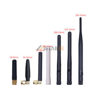 Antena de pato de goma de alta ganancia 2dBi 5dBi 9dBi para <span class=keywords><strong>WiFi</strong></span> 2,4 GHz 5,8 GHz 4G 5G Lte 433MHz 868MHz RP-SMA macho - Product Image 2
