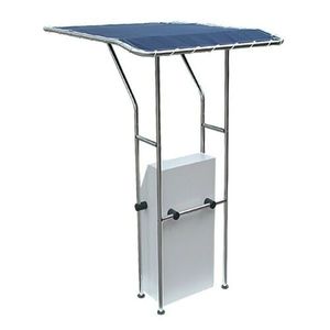 T-Top per <span class=keywords><strong>Barca</strong></span> in Tubo di Alluminio 68''*48'' per Grandi Imbarcazioni Copertura per Console Centrale Standard (Console Centrale Non Inclusa) - Product Image 2