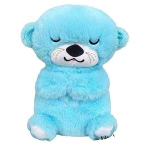 Musica personalizzabile che respira orso del sonno compagno di peluche per neonati e bambini con musica rilassante - Product Image 4