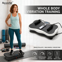 Vibrationsgerät für Ganzkörper-Gewichtsverlust Vibrationsplatte Trainingsgerät Gewichtsreduktion Körpershaker Power Slim Massage Cardio
