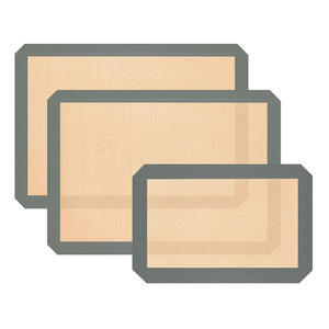 Reusable <b>Silicone</b> <b>Baking</b> Mat Non-Stick Food Safe <b>Silicone</b> Mats for Making Cookies Macaroons Bread - Product Image 1