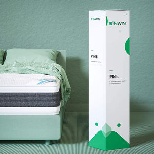 Roll up poche printemps king matelas fournisseurs en gros vente en ligne gel mémoire mousse matelas à ressort - Product Image 5
