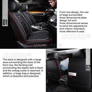 Funda Protectora Universal de Lujo para Asiento de Coche, de Cuero PU, Antideslizante e Impermeable, para Lada VESTA, Ford y HYUNDAI - Product Image 3