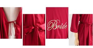 Festa di nozze Kimono Pigiama Abito Bianco Delle Donne Pigiami Camicia Da Notte Bagno Abito Degli Indumenti Da Notte Nighty Sexy per Luna di Miele - Product Image 6