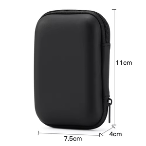 Portable Cable Storage Waterproof Wire Accessories Storage Data Cable Packing <b>Cube</b> Storage Card Bag EVA Protective for Travel - Product Image 5