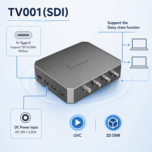 Tarjeta de Captura de Video SDI de 4 Canales USB4 Thunderbolt 3 JHL7440, Hub Cuádruple SDI a Tipo C, Salida en Bucle Dual 4K, Cadena Daisy para Transmisiones en Vivo - Product Image 5