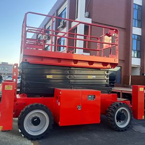 Plataforma de Compras China: Elevador de Tijera Todoterreno de 14m con Estabilizadores - Product Image 3