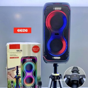 Altavoz Doble para Exteriores con Soporte para Altavoz 5.3, Batería Integrada, Alto Rendimiento para Bailes al Aire Libre, <span class=keywords><strong>Karaoke</strong></span> y Fiestas - Product Image 2