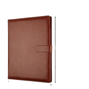 Cá nhân Hot Bán văn phòng món quà tốt đẹp đa chức năng sử dụng thư mục PU da <span class=keywords><strong>padfolio</strong></span> danh mục đầu tư trường hợp với dây kéo đóng cửa - Product Image 1