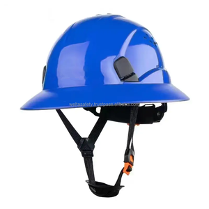 Casque de sécurité de chantier WELTA ANSI Z89.1 Classe C ABS de type circulaire, à bord complet, avec trous de ventilation - Product Image 3