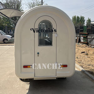 Chariot alimentaire en aluminium facile à déplacer |   Cuisine mobile multifonctionnelle et évier de 2,2 m de longueur, personnalisable pour le service de restauration rapide - Product Image 6