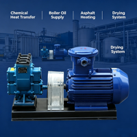 Pompe à engrenages électrique triphasée en fer YHCB en forme d'arc, moteur antidéflagrant haute pression 7,5 CV pour l'industrie chimique, diesel, OEM