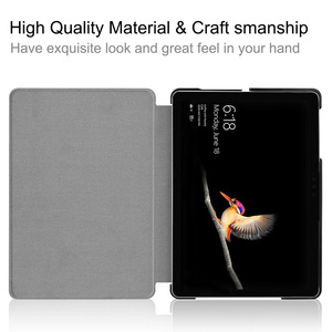 Étui de protection JUNCHI 2026 pour Microsoft <span class=keywords><strong>Surface</strong></span> <span class=keywords><strong>Pro</strong></span> 4 <span class=keywords><strong>5</strong></span> 6 7 Anti-chute Anti-flexion Modes de support multiples Texture cuir véritable - Product Image 2