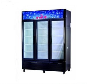 Réfrigérateur-congélateur double porte Frigidaire, congélateur commercial, réfrigérateur 2 portes, refroidisseur à air, refroidisseur de boissons, design commercial - Product Image 4