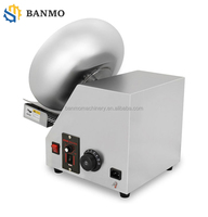 BANMO Professionelle Automatische Tisch-Zuckerbeschichtungs- und Poliermaschine aus Edelstahl für Pillen, Süßigkeiten und Nüsse