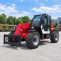 Landwirtschaftlicher Teleskoplader SW3507 3500kg 6,95m Hubhöhe 76KW für Futterhof