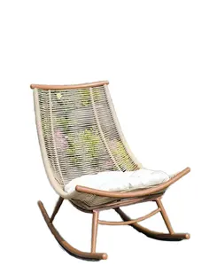 Portable leisure ways rocking chair sofa balcony rocking chair for garden