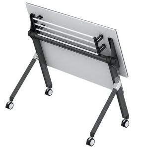 Grand bureau rectangulaire de table de salle de classe d'étudiants d'université de cadre en acier pour des professionnels - Product Image 4