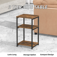 Table basse de jardin en métal moulé traditionnelle, résistante à la rouille, imperméable, pour balcon