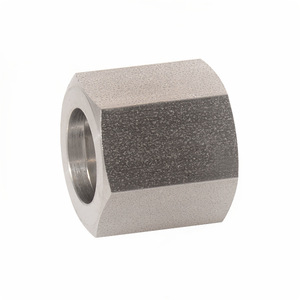 Raccord hydraulique tubulaire à tête hexagonale de 1/8 à 2 pouces en acier inoxydable passif, à serrage manuel - Product Image 1