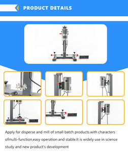 FARFLY 고속 다목적 분산기 실험실 인버터 균질제 유화제 페인트 원형 튜브 믹서 연삭 - Product Image 6